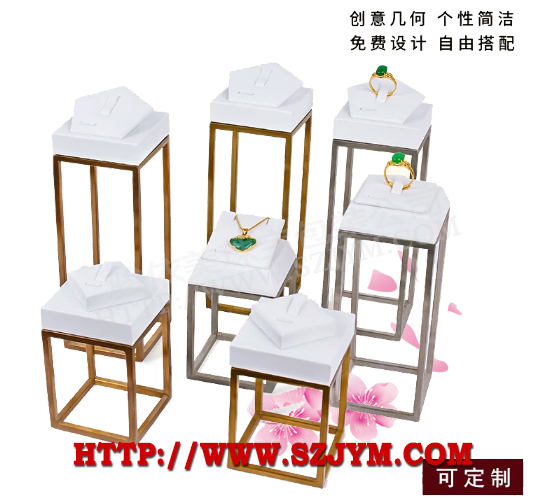 櫥窗飾品擺臺(tái)SJ09,櫥窗項(xiàng)鏈擺臺(tái),櫥窗吊墜擺臺(tái),櫥窗手鐲座子,櫥窗戒指座子